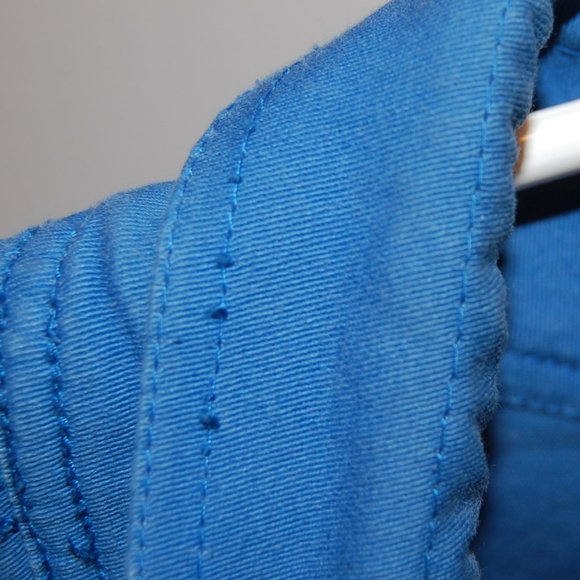 ANGEL KIM Periwinkle Blue Zippered Light Weight Jacket  Size S - Picture 7 of 7